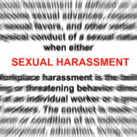 Sexual harassment is very clear as law state